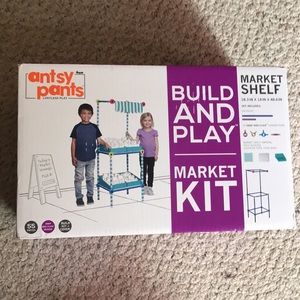 BNIB Kids Antsy Pants Build and Play Market Stand